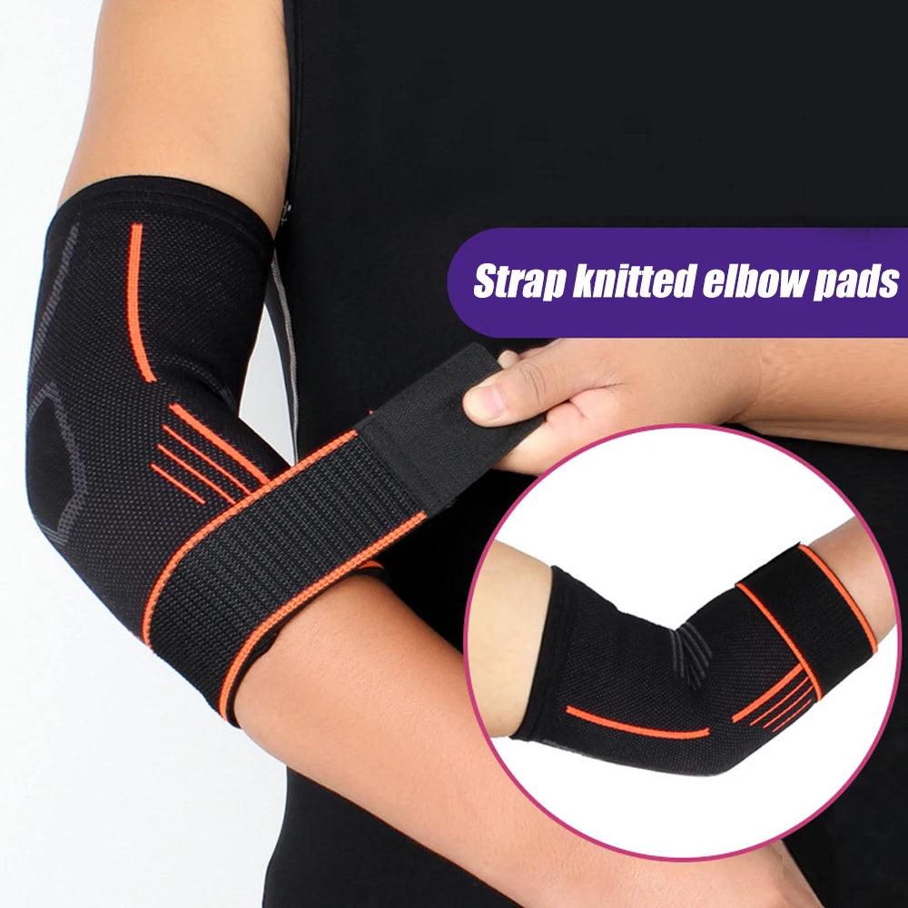 Fitness Elbow Brace™ -Compression Support Sleeve for Tendonitis, Tennis Elbow, Golf Treatment - Reduce Joint Pain